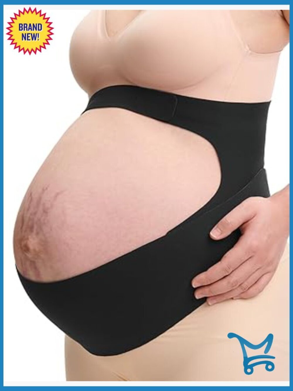 Maternity Belly Band for Back & Abdomen Support, Adjustable